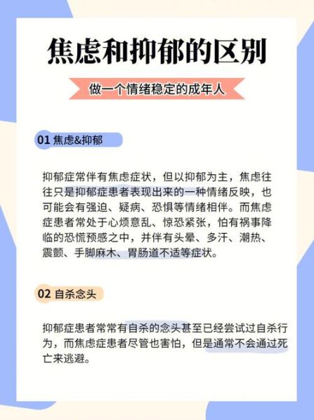 抑郁和抑郁症的区别 抑郁和抑郁症有什么区别